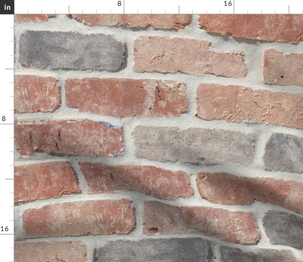 Bricks 4800 Fabric Spoonflower