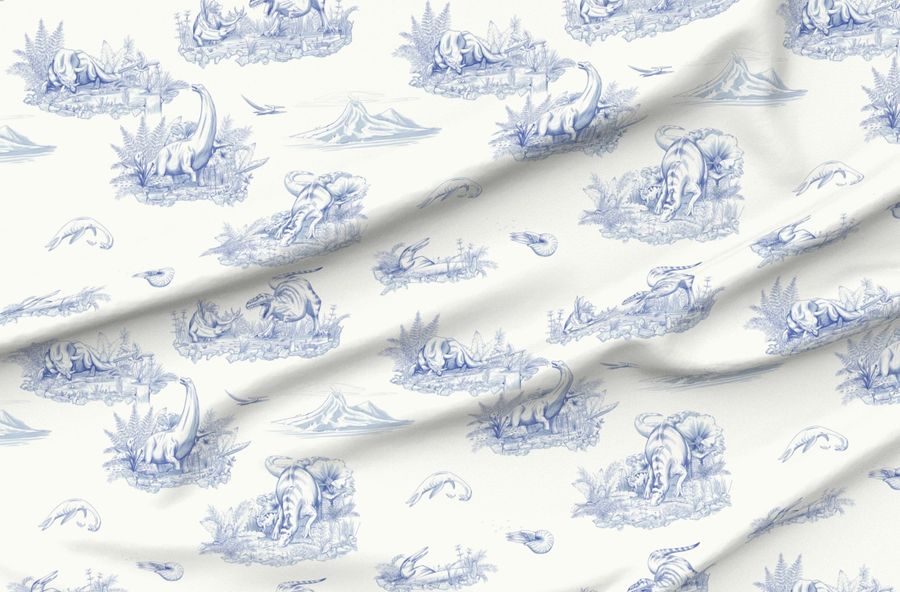 Dinosaur Toile Pattern