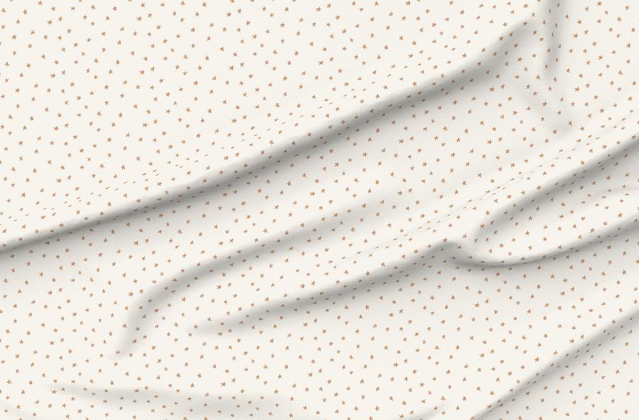 Simple Hand Drawn Christmas Stars - Gold Festive Holidays