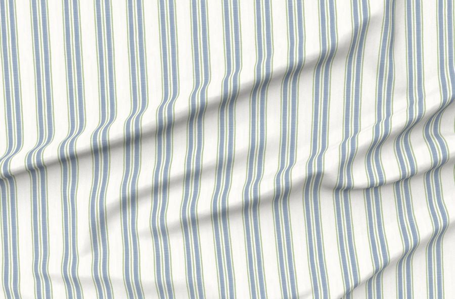 Blue And Green Anderson Stripe
