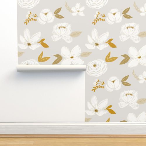 Non-Pasted Traditional Pebble Wallpaper | Spoonflower