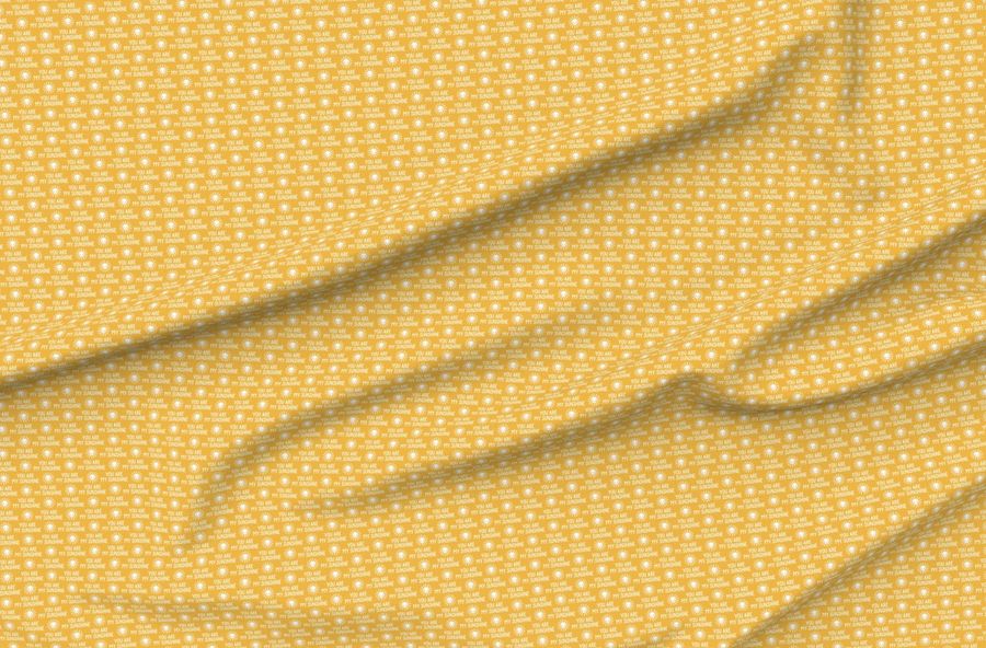 (Small Scale) You Are My Sunshine - Cute Sun - Gold - Lad21
