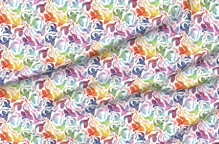 Dragon Fire Rainbow Small