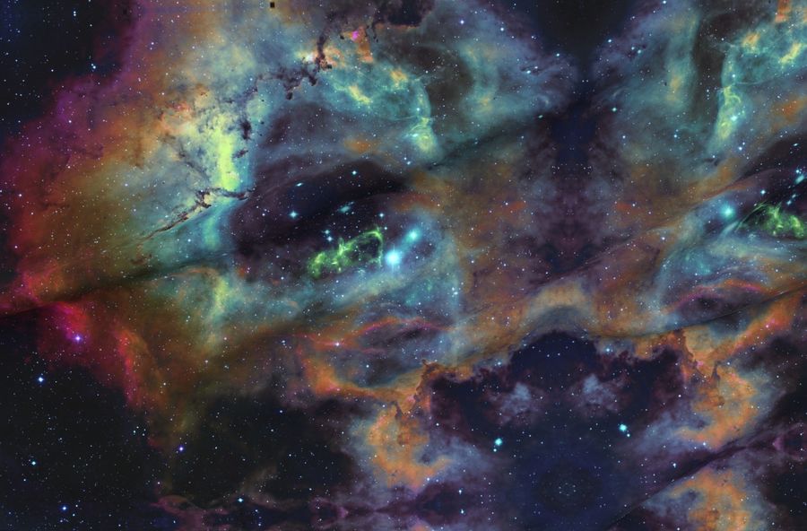 The Rosette Nebula (Edited)