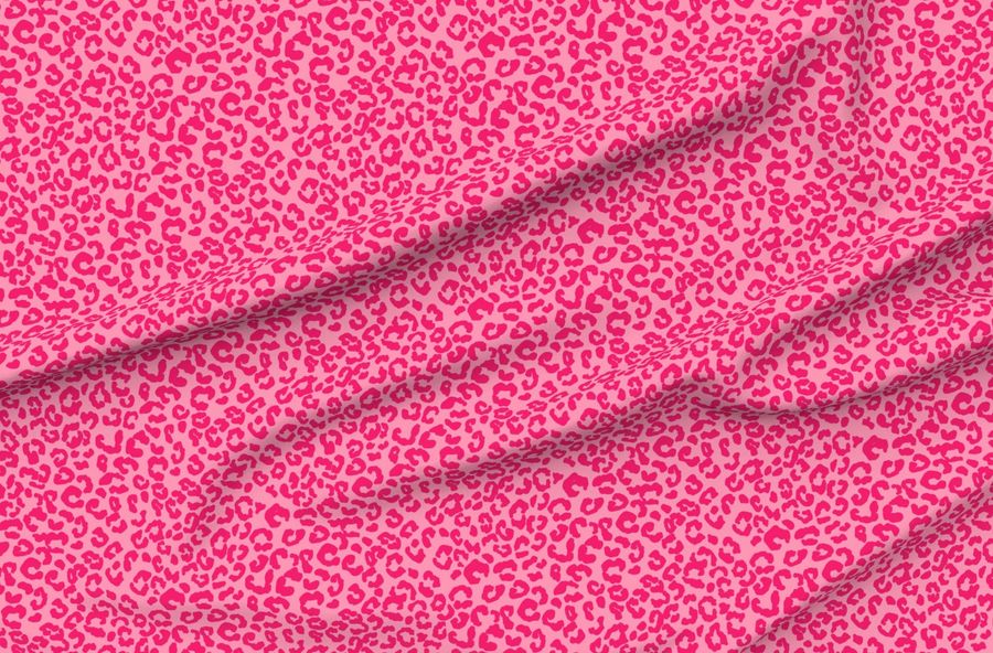Leopard Print  - Cheetah Print -Hot Pink