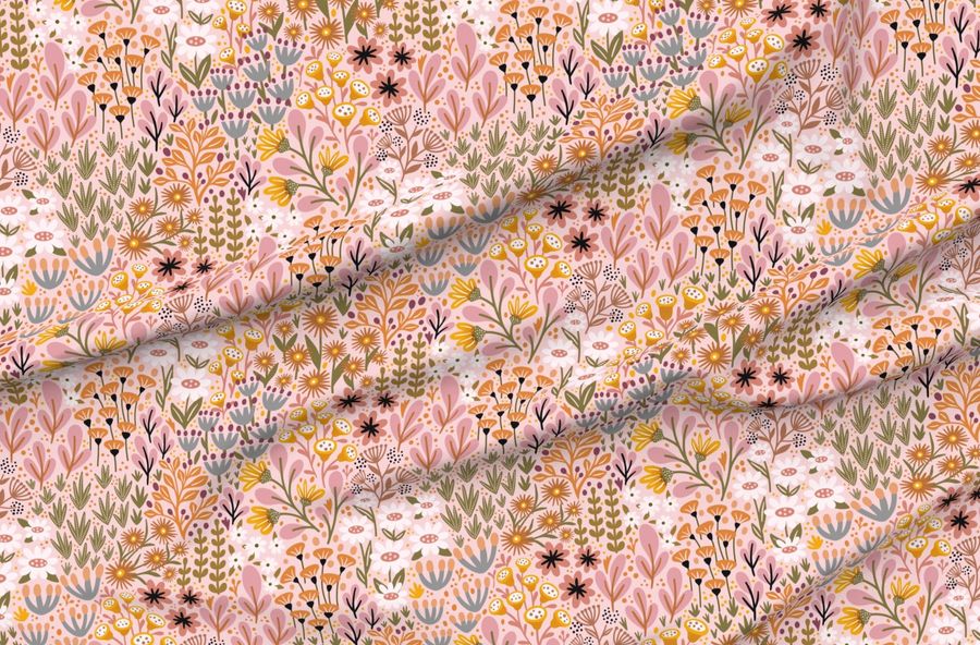 Tiny Flowers In The Wild -Lainsnow