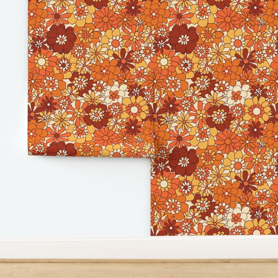 Boho Floral Pattern by Evgenya K