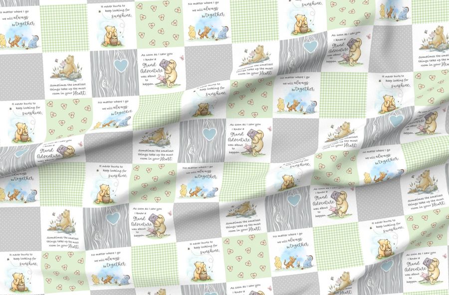 Winnie-The-Pooh Classic - Blue Heart