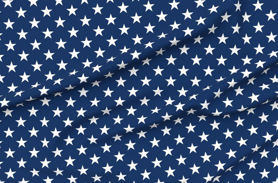 Usa Flag Stars (Rectangle Repeat) Large Scale