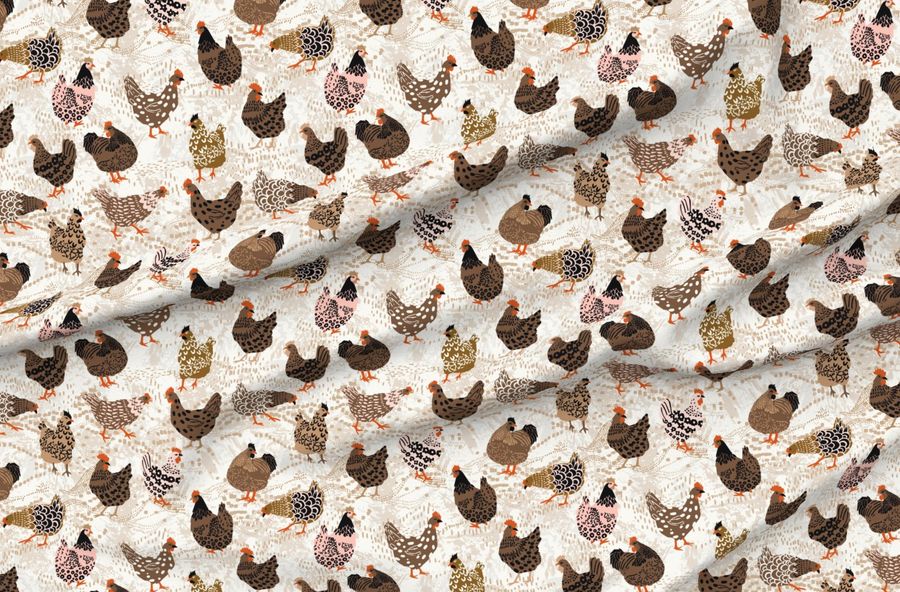 Chickens Brown