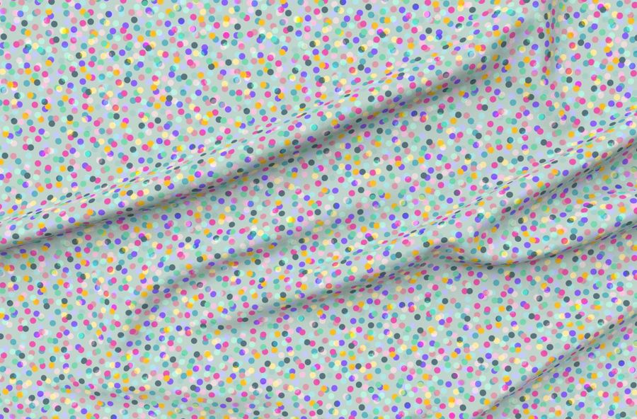 Confetti - Light Teal