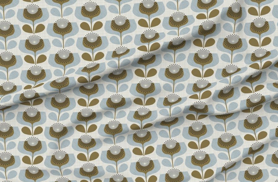 Wonderful World Of Scandi Blooms-Mid Century