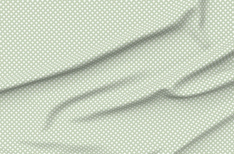Custom Khb Tiny Palm White On Soft Green
