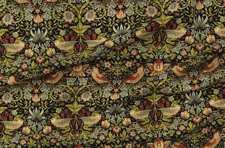 William Morris Strawberry Thief Intense