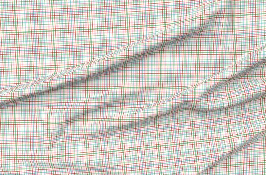 Sugar Plum Plaid - Medium Scale