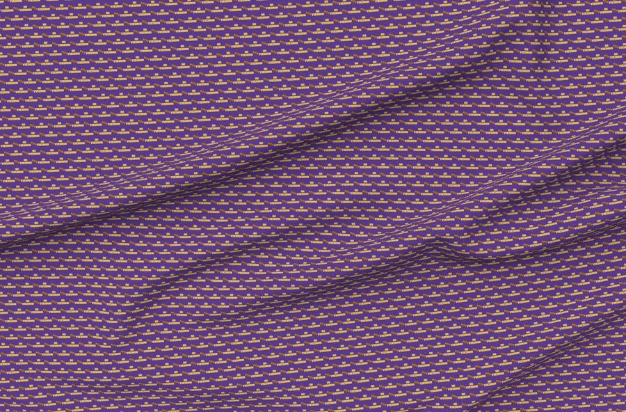 Small Scale Team Spirit Football Go Vikings Minnesota Colors Purple And