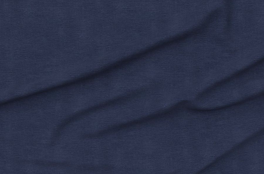 Navy Blue Midnight 001 With Finest Linen Texture - Solid Color With Texture