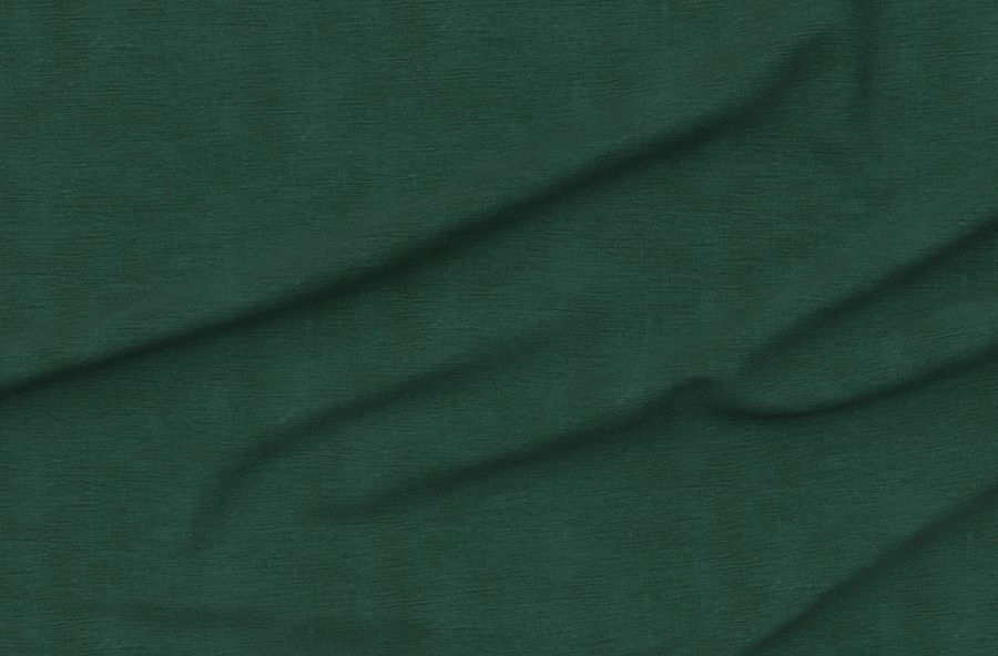 Dark Green British Racing Green 001 Finest Linen Texture - Solid