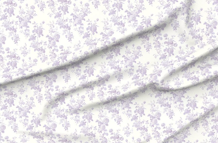 Eloise Floral - Dusty Lavender