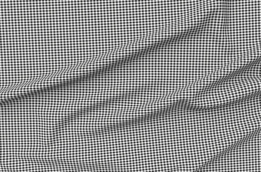 Classic Black & White Gingham