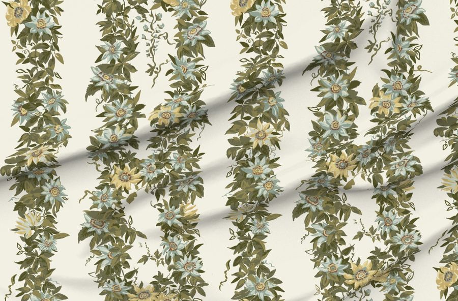 Garlow White Dove - Brown Center Green Leaf Ii