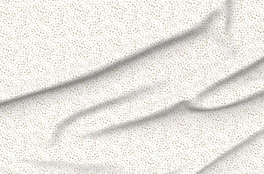 Tan And Cream Watercolor Dots