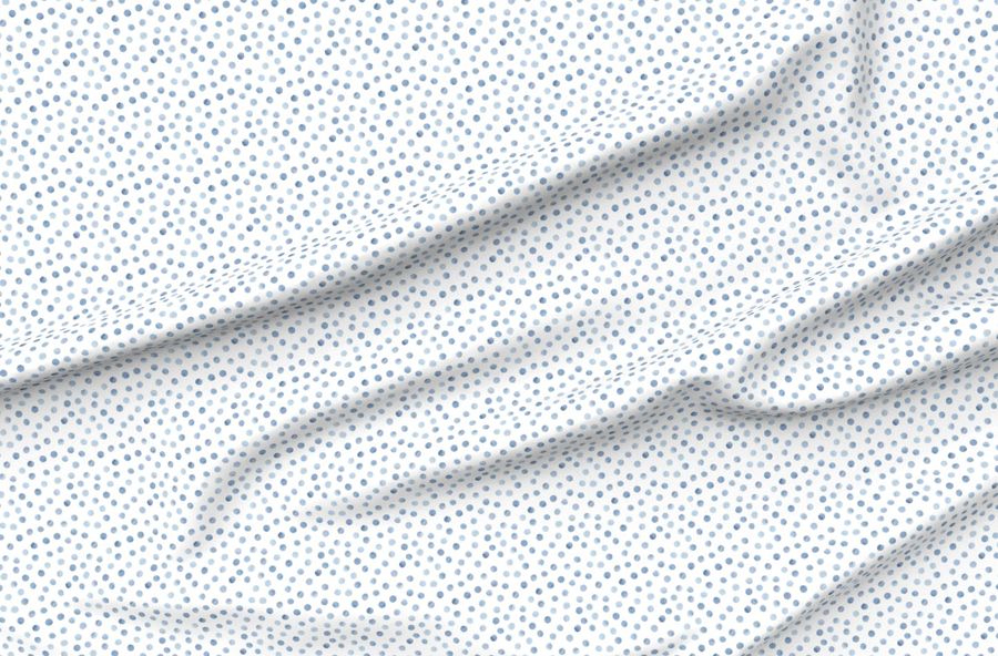 Polo Blue Watercolor Dots