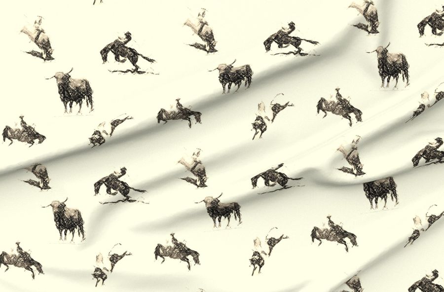 Ride'M Cowboy Toile1