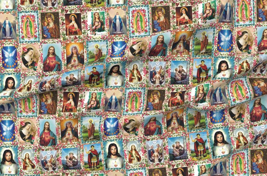 Catholic Saints And Images Collage