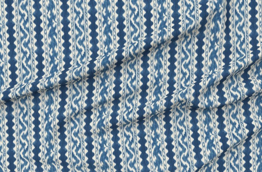 Seaside Ikat Peggy Blue