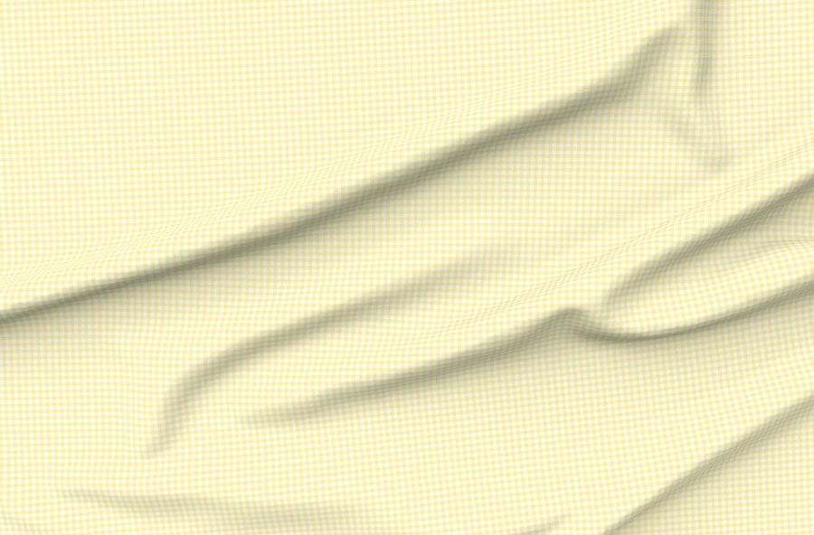 Pale Sunshine Gingham 1/4" Squares