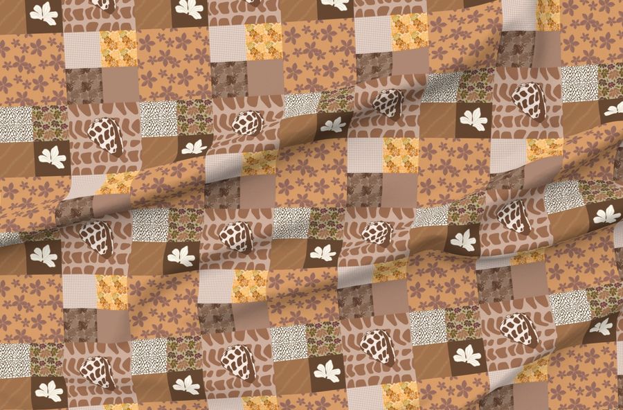 Shell And Pua Quilt