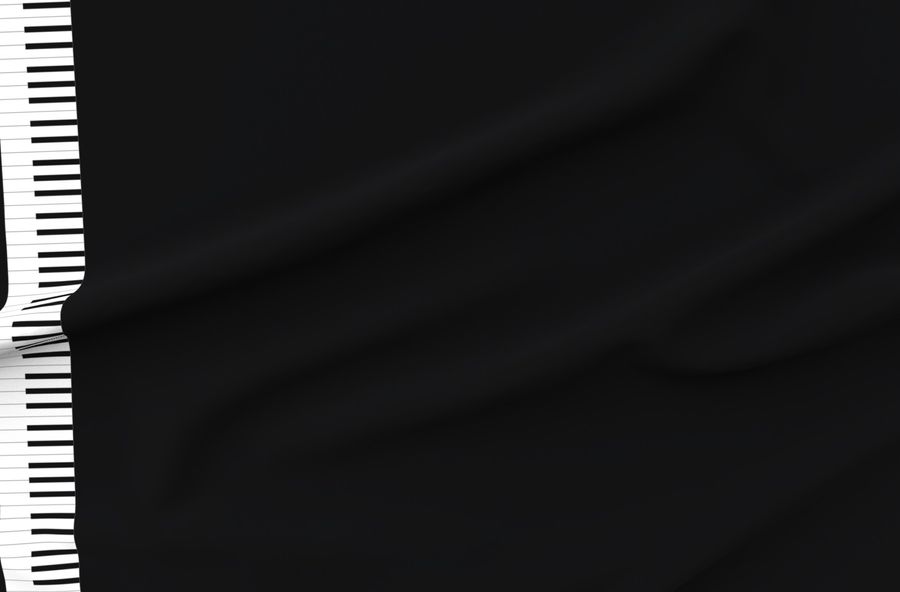 02255114 Piano Keyboard Border