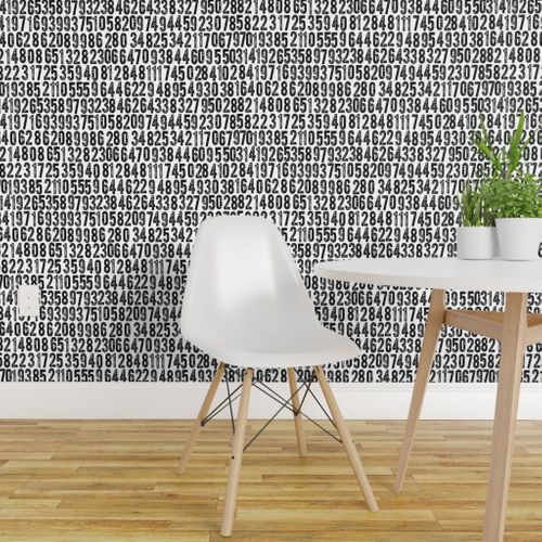 Wallpaper Random Number Generator Black On White Rubber Stamp Letterpress Texture Numbers Distressed Wood Type Punk Emo Photocopy