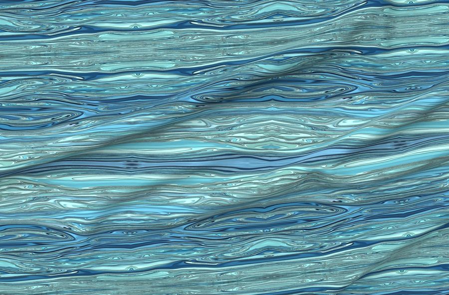 Wavy Ocean Liquified Pattern