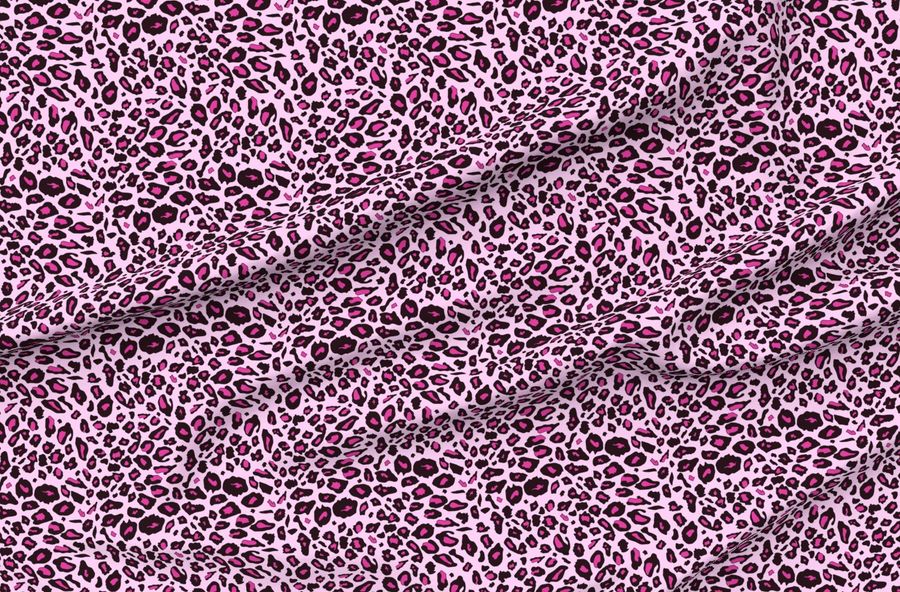 Pink Leopard Print Pattern