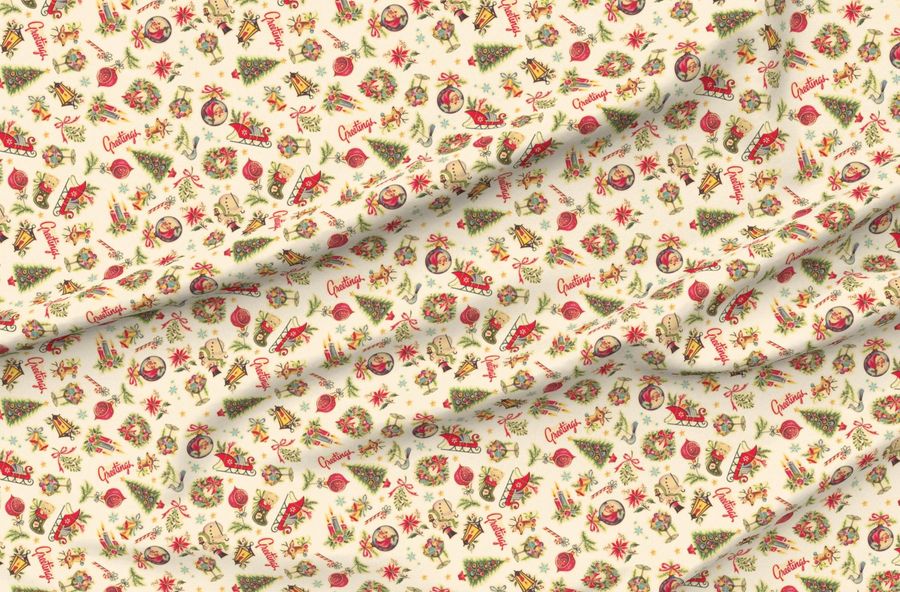 Retro Christmas Decals Christmas Stickers