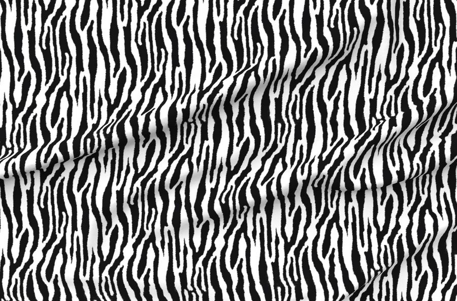 Zebra Or White Tiger Stripes
