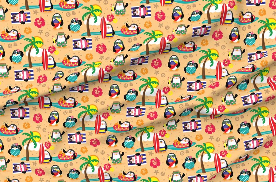 Penguins In Paradise