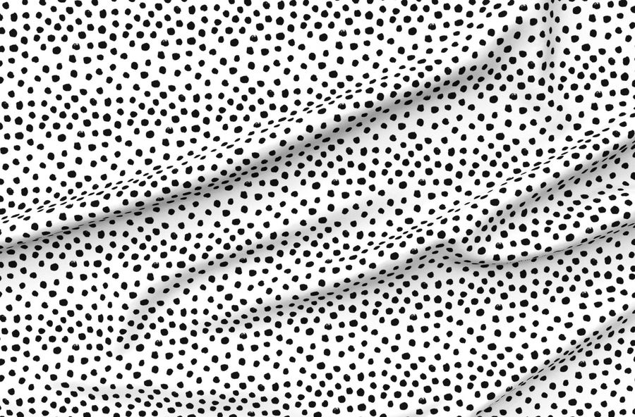 Dots And Spots Black And White Minimal Monochrome Dots