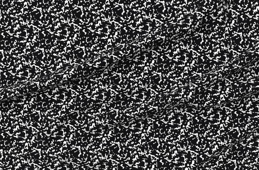 Black And White Composition Notebook - Large/Medium Scale