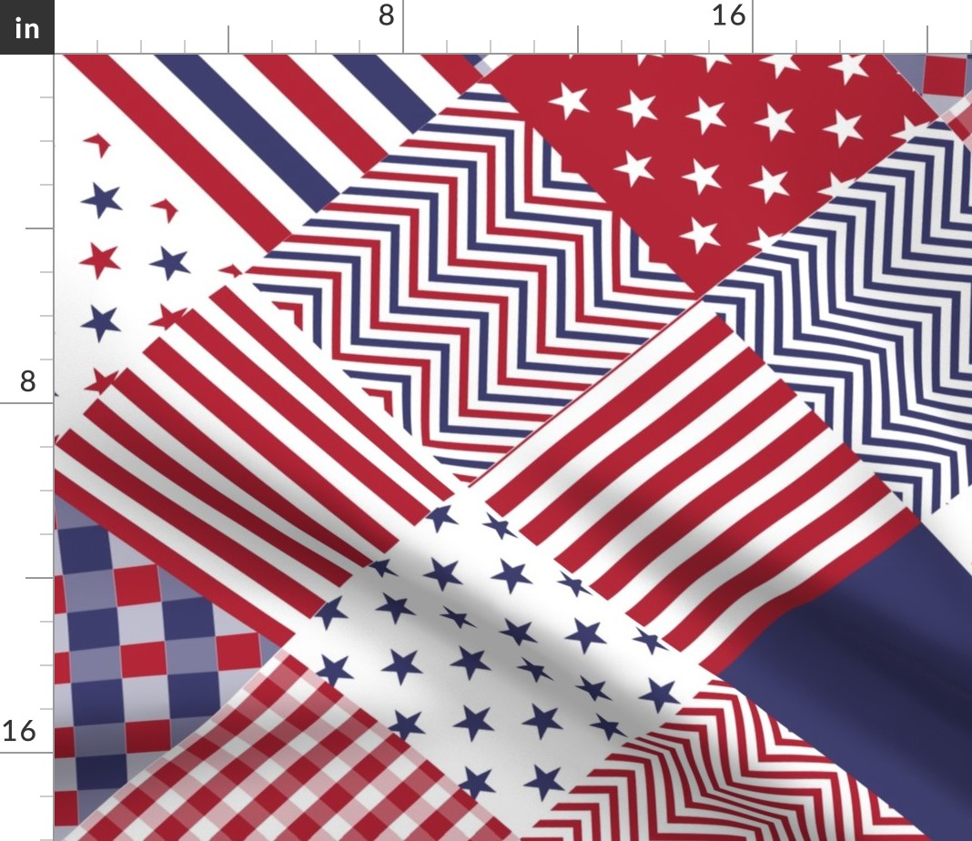 Tablecloth Patriotic Usa Independence Day Flag American 4Th July Cotton Sateen 
