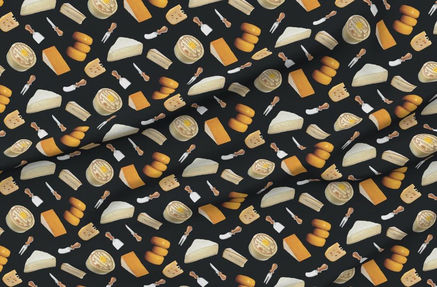 16-20D French Cheese France Paris Food Picnic Party Wine Miss Chiff Designs