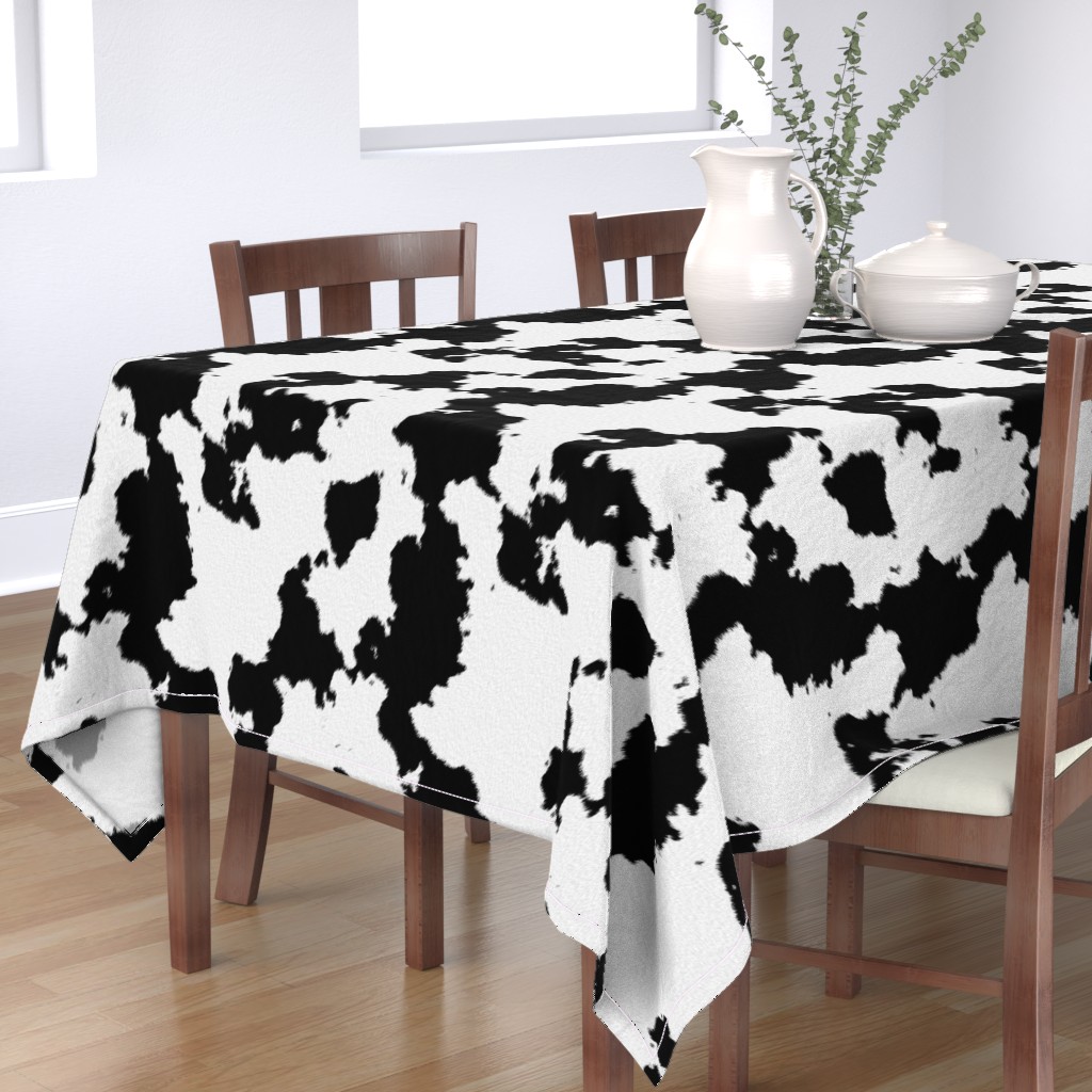 Round Tablecloth Occult Black White Planchette Moth Moon Witch Cotton Sateen 