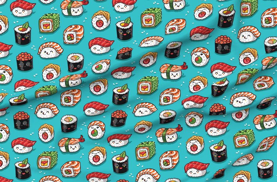 Cute Kawaii Sushi