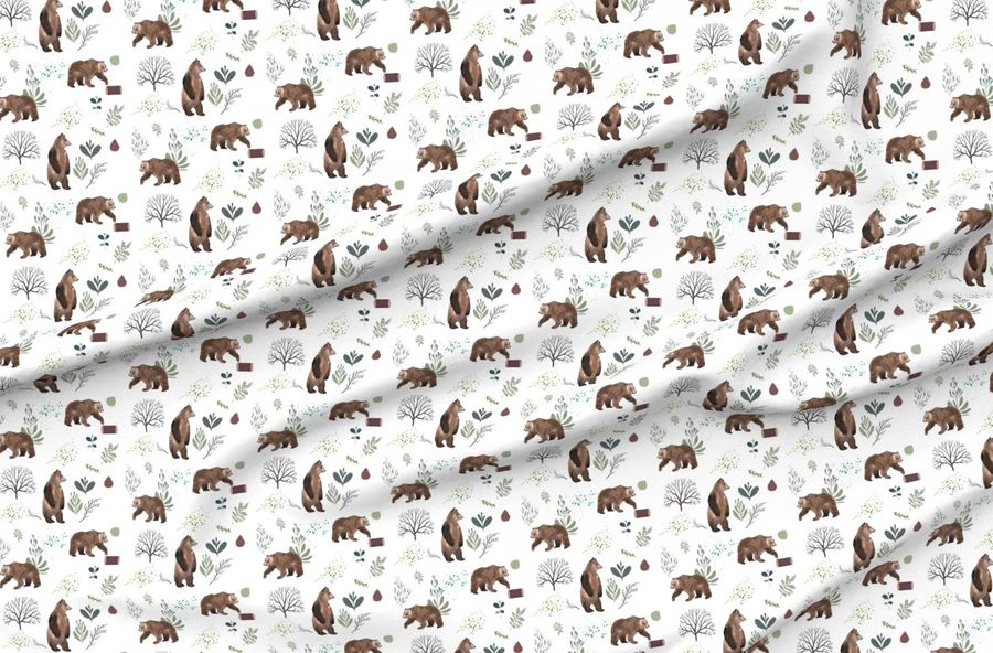 8" Wandering Around Bears