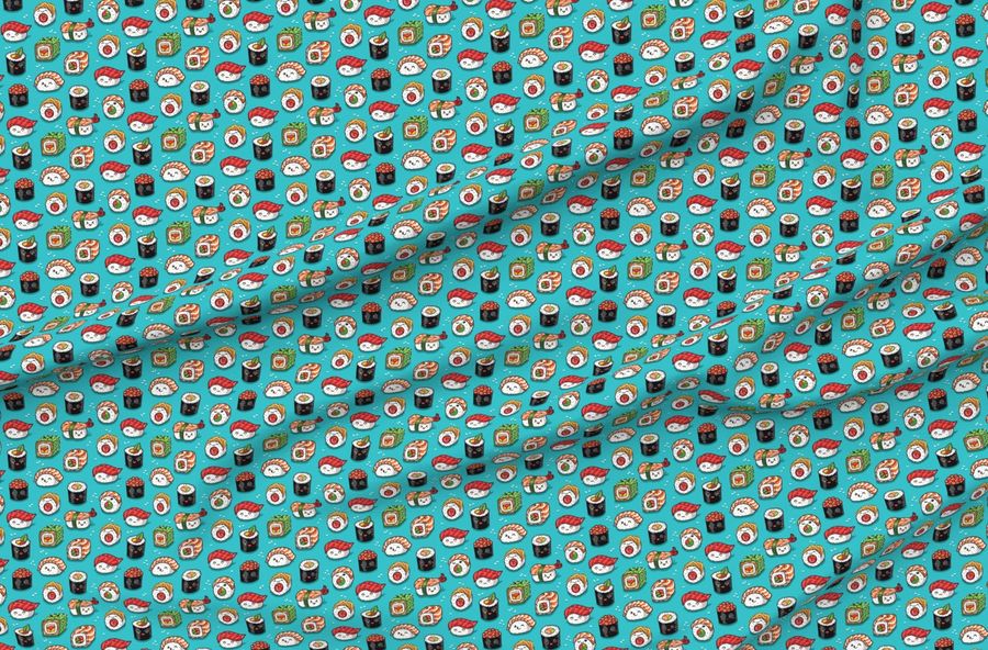 Cute Kawaii Sushi Small Size