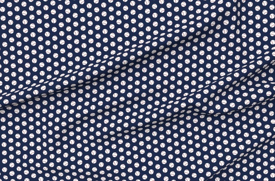 Baseballs - Dark Blue