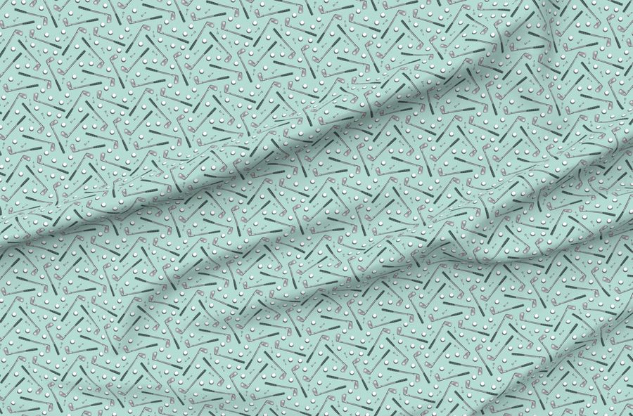 Golf Clubs - Dark Mint