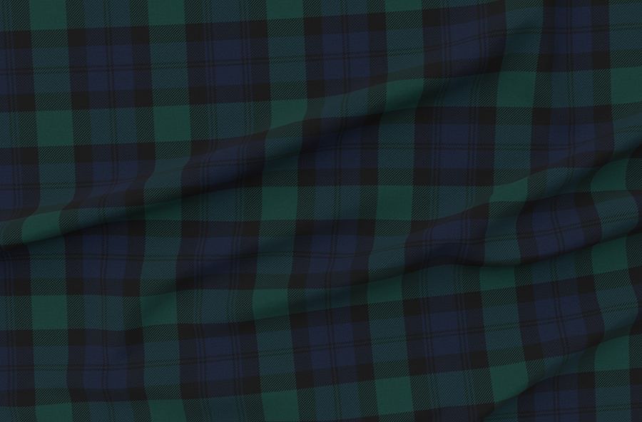 Blackwatch Tartan Traditional Textured